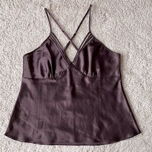 La Vie En Rose | Satin Camisole Pajama Top